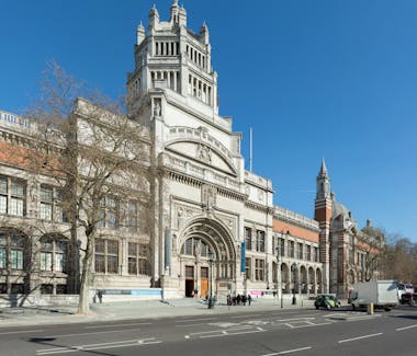 Facade of the V & A Museum