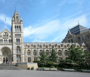 The exterior of the Natural History Museum