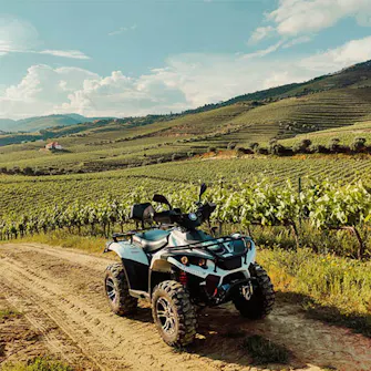 Passeio de moto 4 no Douro