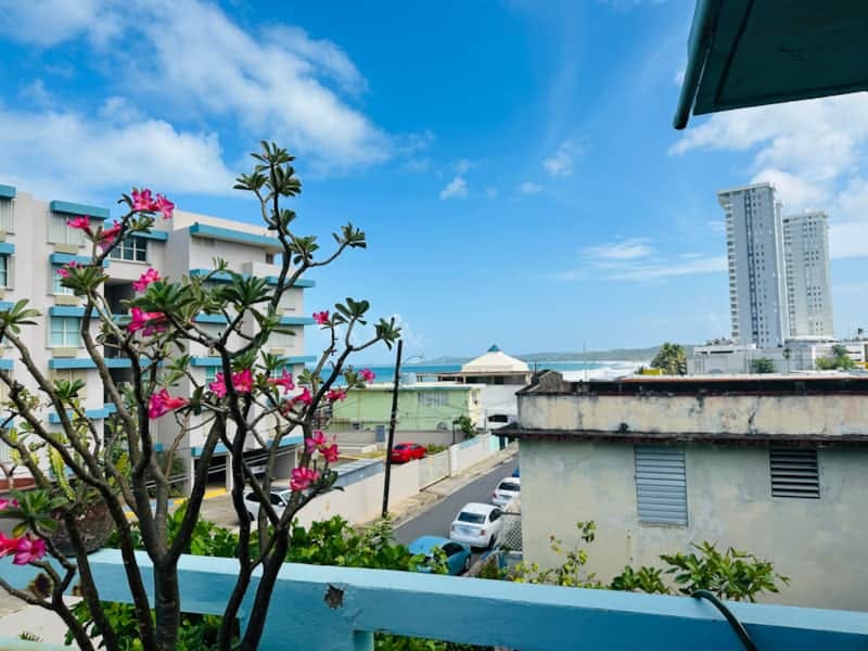 Front patio with ocean view