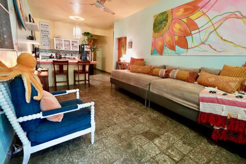 Living Room & Kitchen