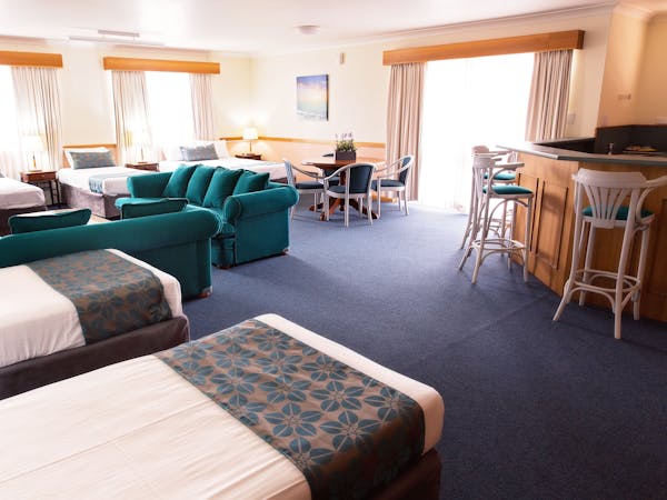 Open plan family room