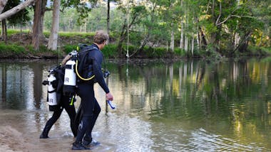 Swim with a platypus in Mackay