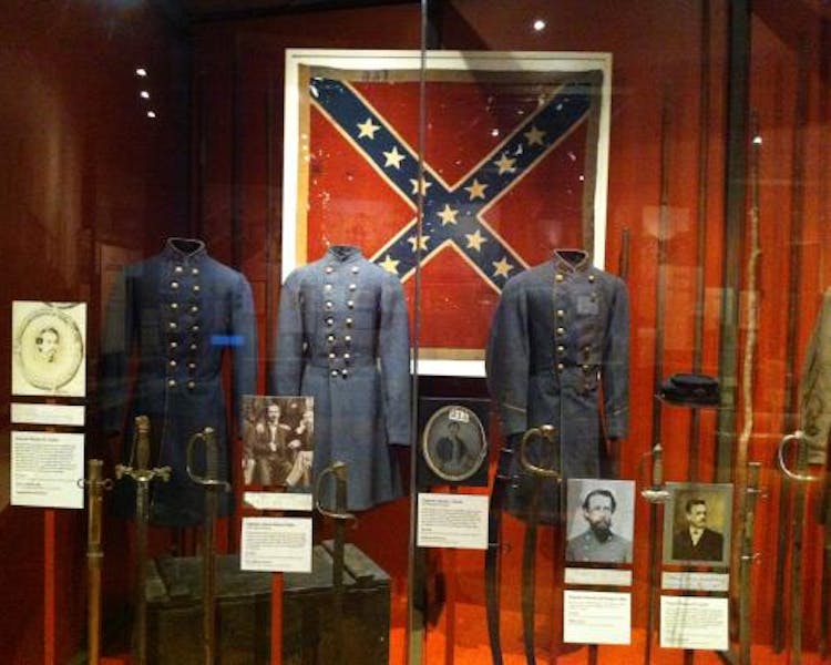 Confederacy Museum Display