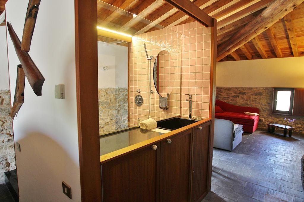 Family Suite Formas, shower