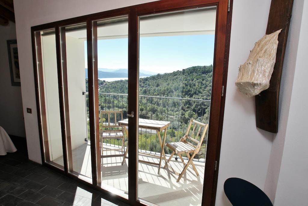 Double room La Sonrisa del Agua, balcony