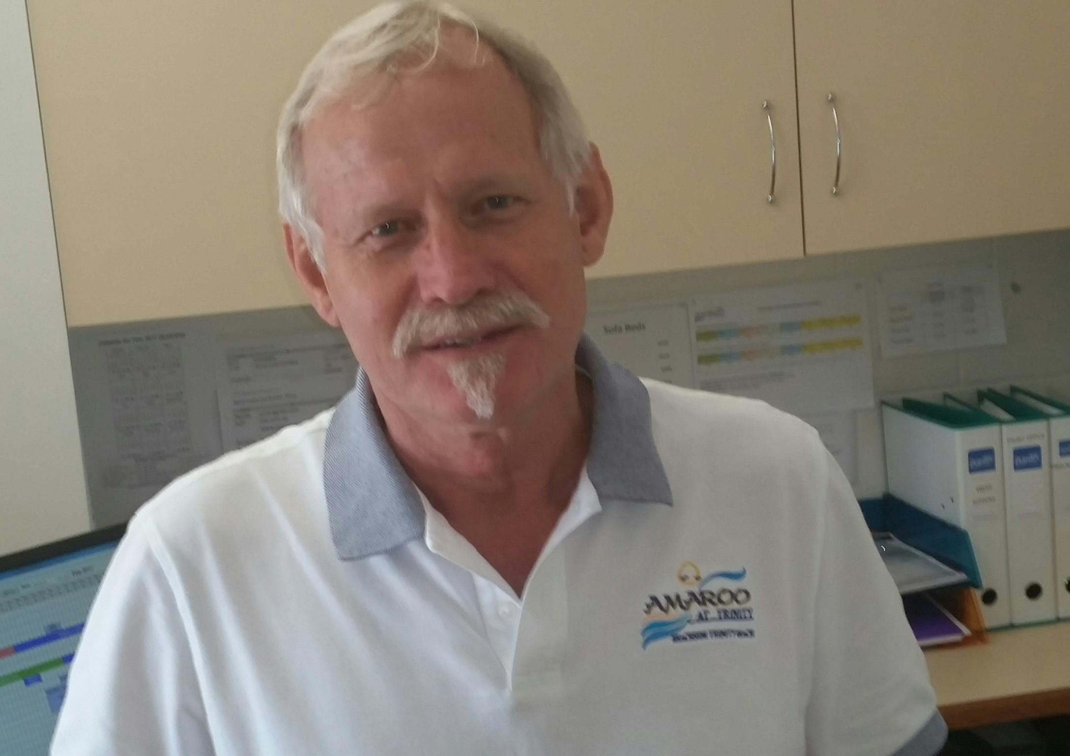 Cliff at reception will give you tour info and make your bookings.