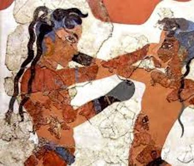 Akrotiri Wall Fresco