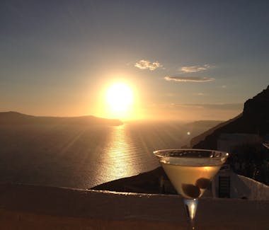 Sunset in Fira