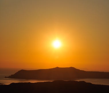 Sunset over the Volcano