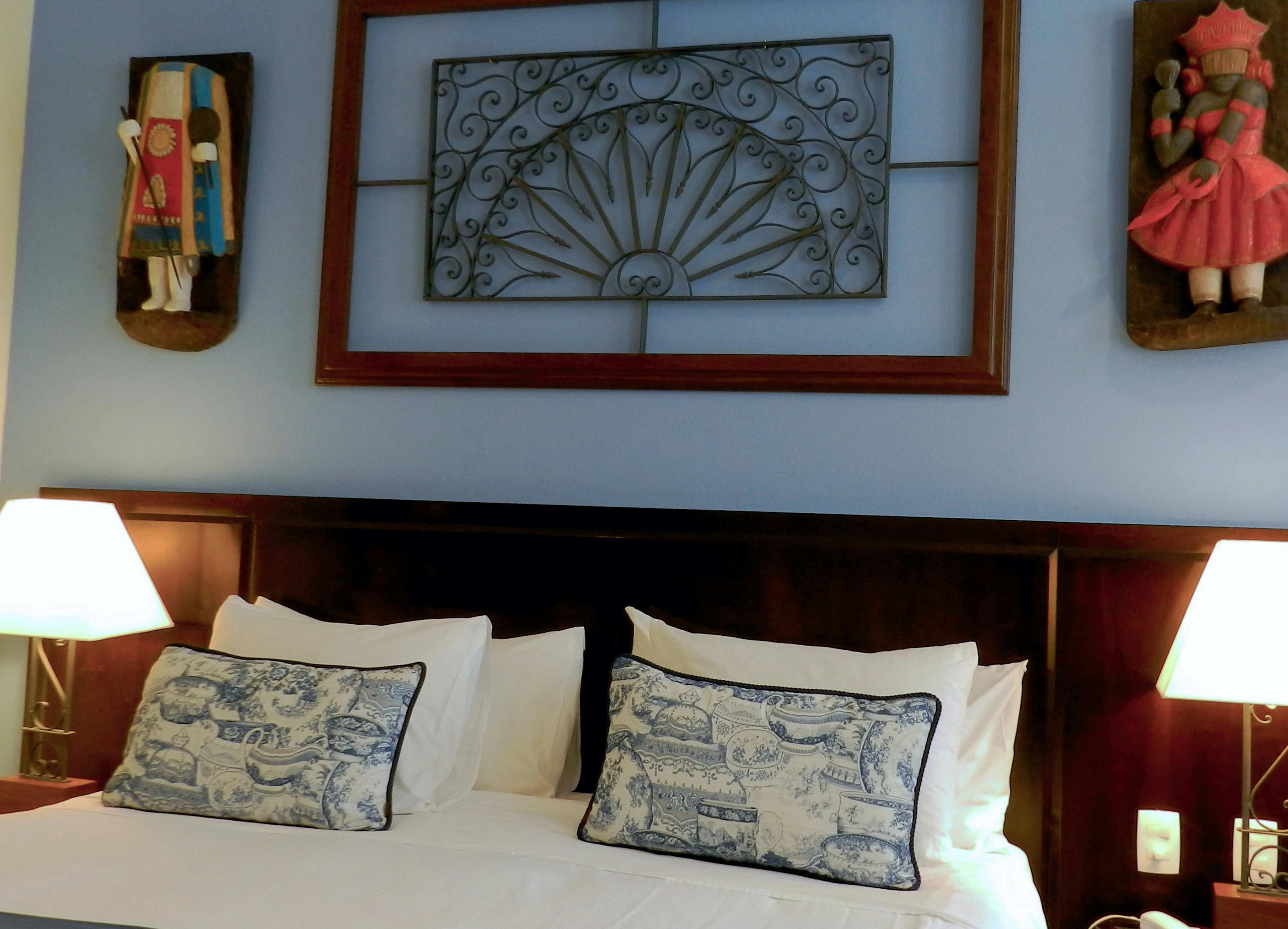 Hotel Casa Amarelindo Standard Room Bed Detail