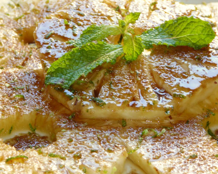 Restaurante Pelô Bistrô carpaccio de abacaxi