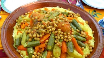 Riad Tahani vegetal couscous