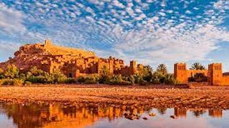 Ouarzazate from the river