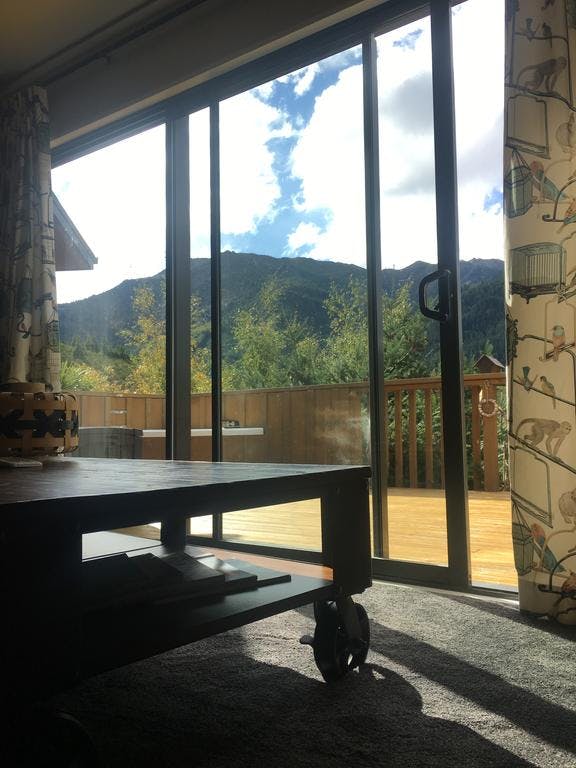 View from the living room...