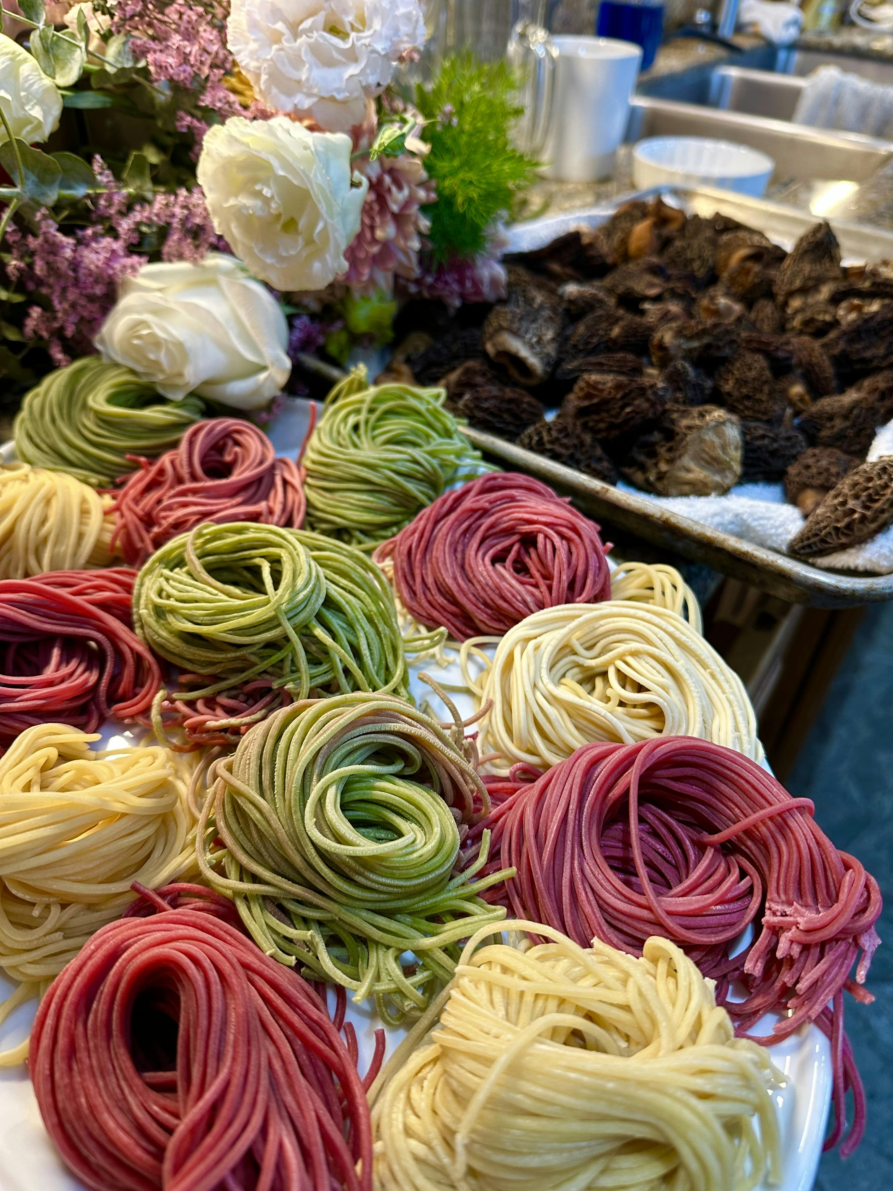 Freshly made in-house pasta ~ only the freshest ingredients will do.