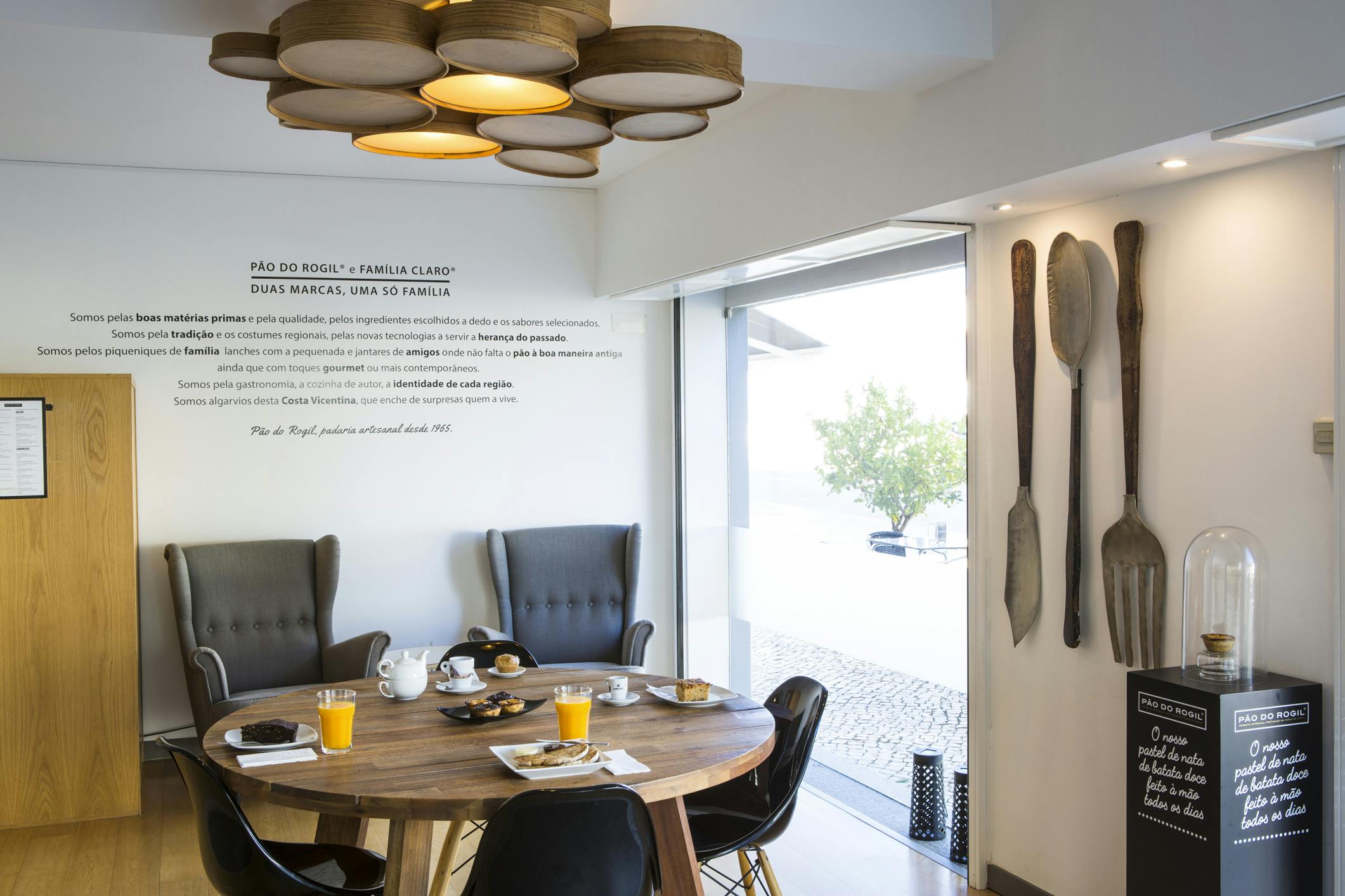 Faça uma refeição leve na nossa padaria artesanal Pão do Rogil