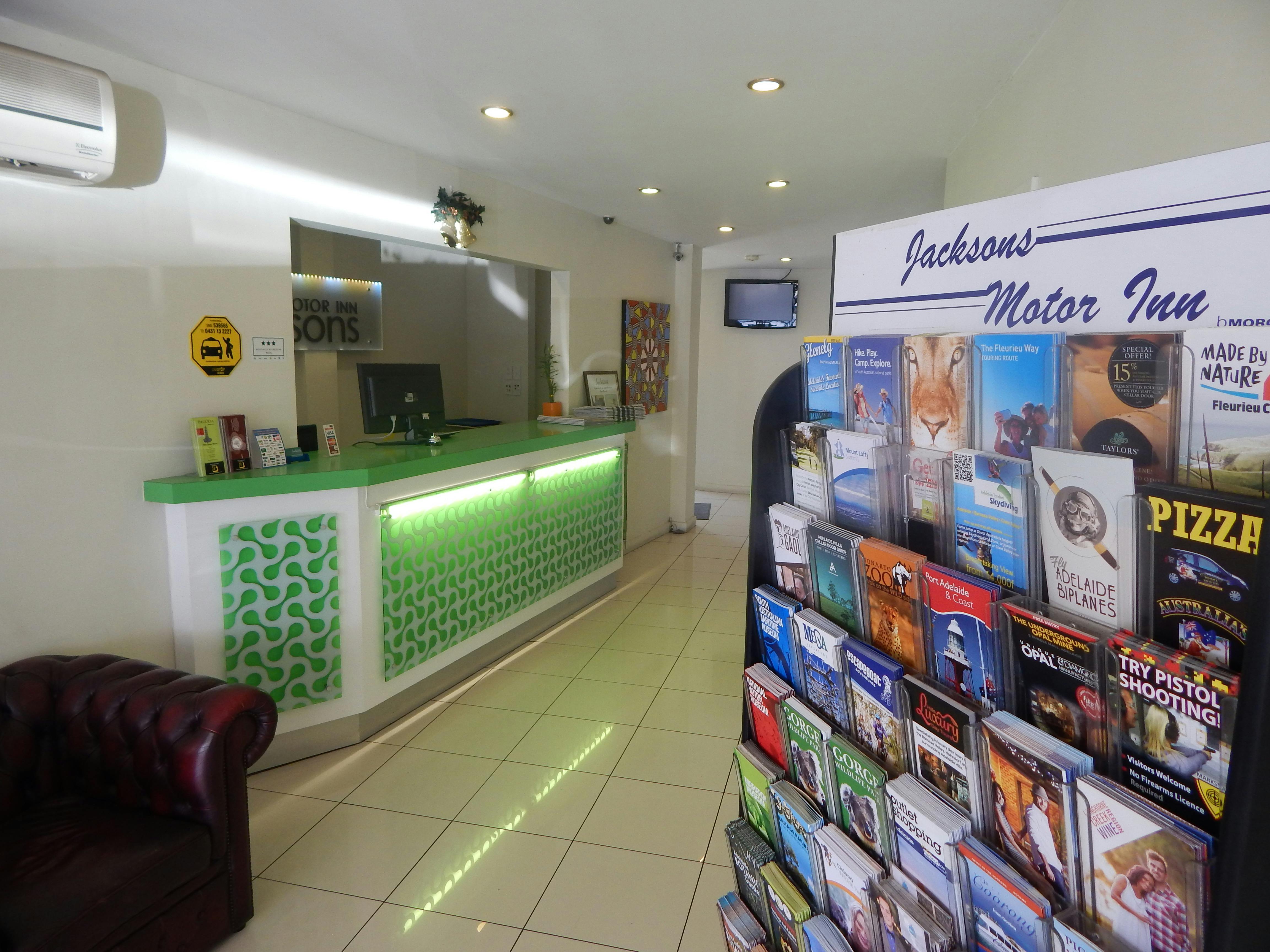 Lobby and Information Stand