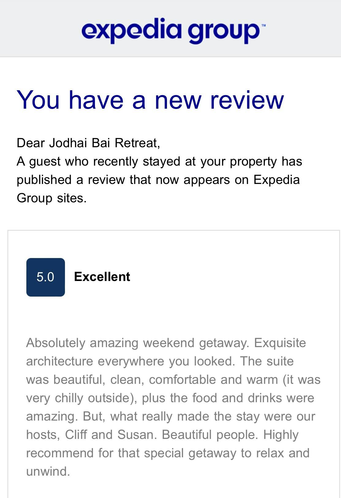 We are so fortunate to have the most amazing reviews from our incredible guests with many guests rating us 6 Stars