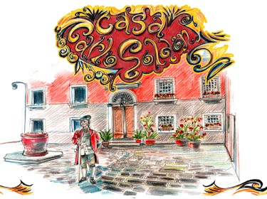 casa carlo goldoni, ingresso entrance