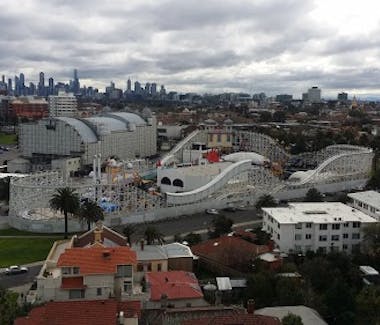 Launa Park St Kilda Roller Coaster