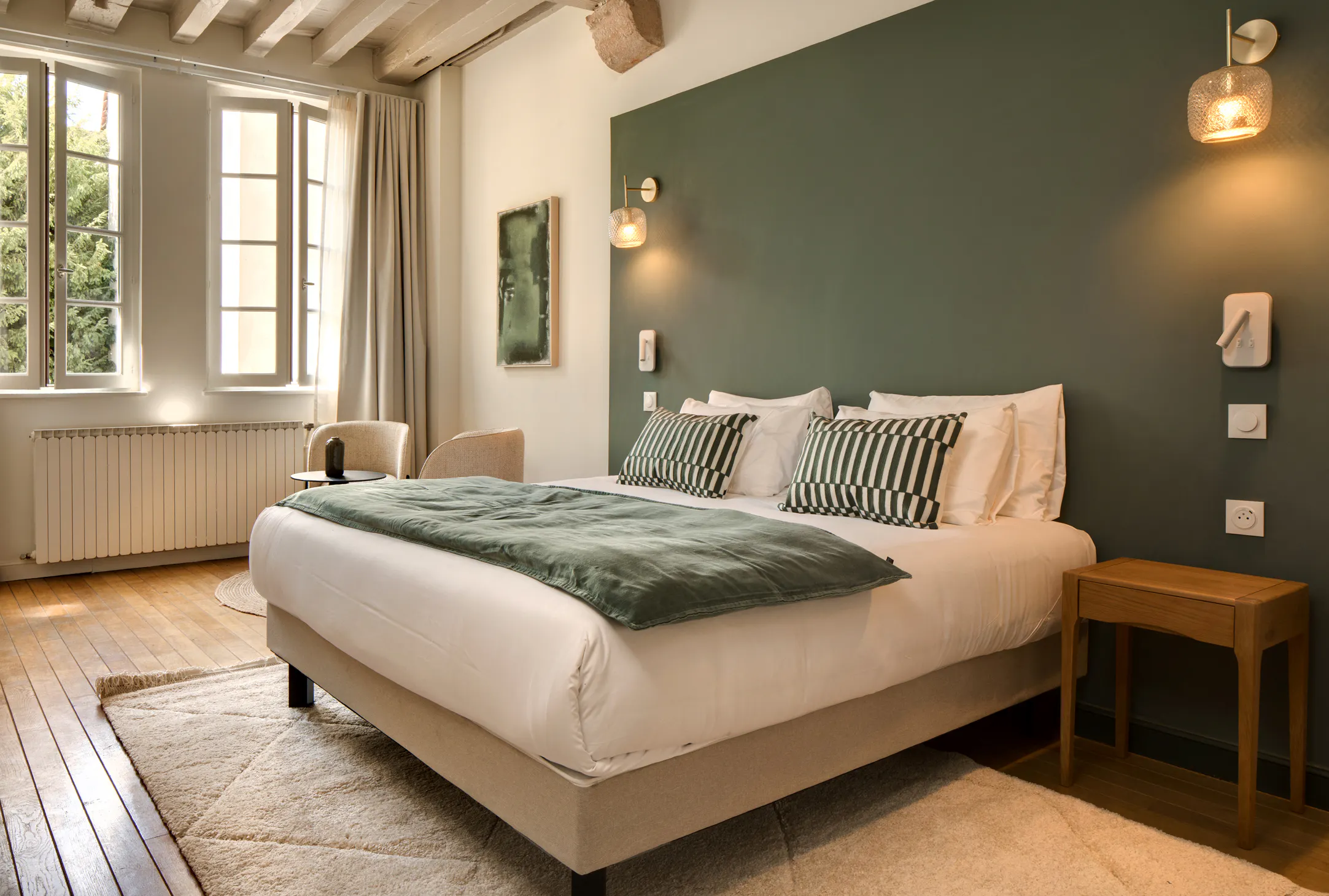 Maison 1642 - lit de la Chambre Chardonnay