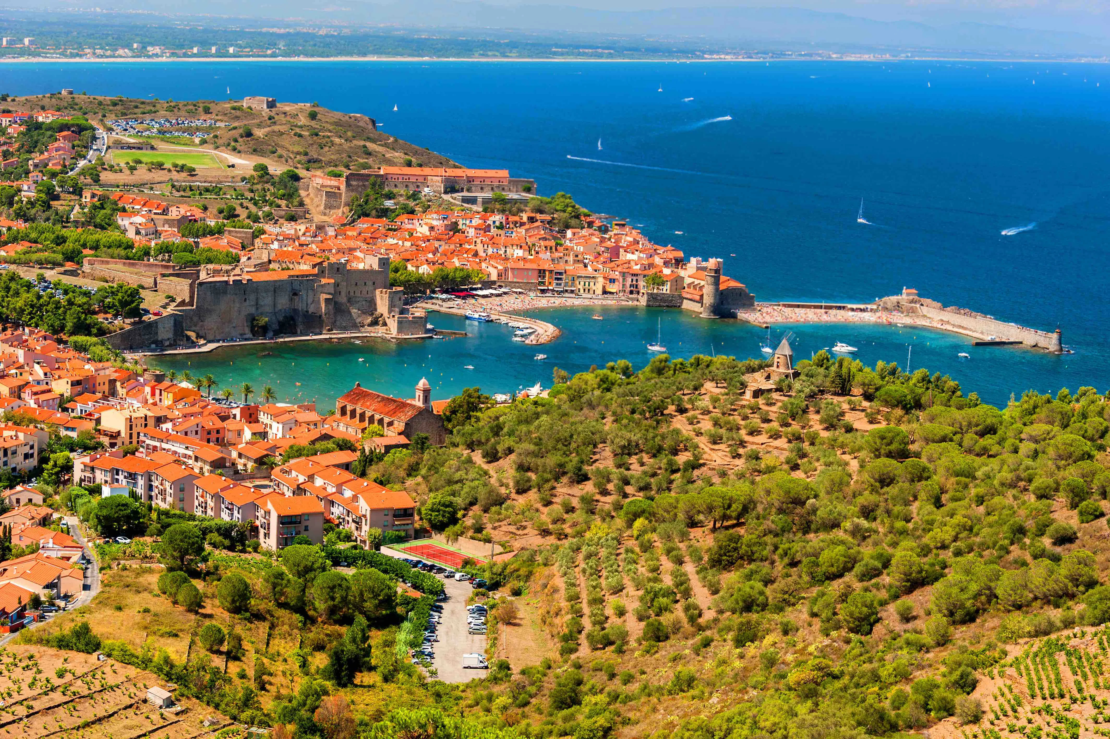 Photo du village de Collioure