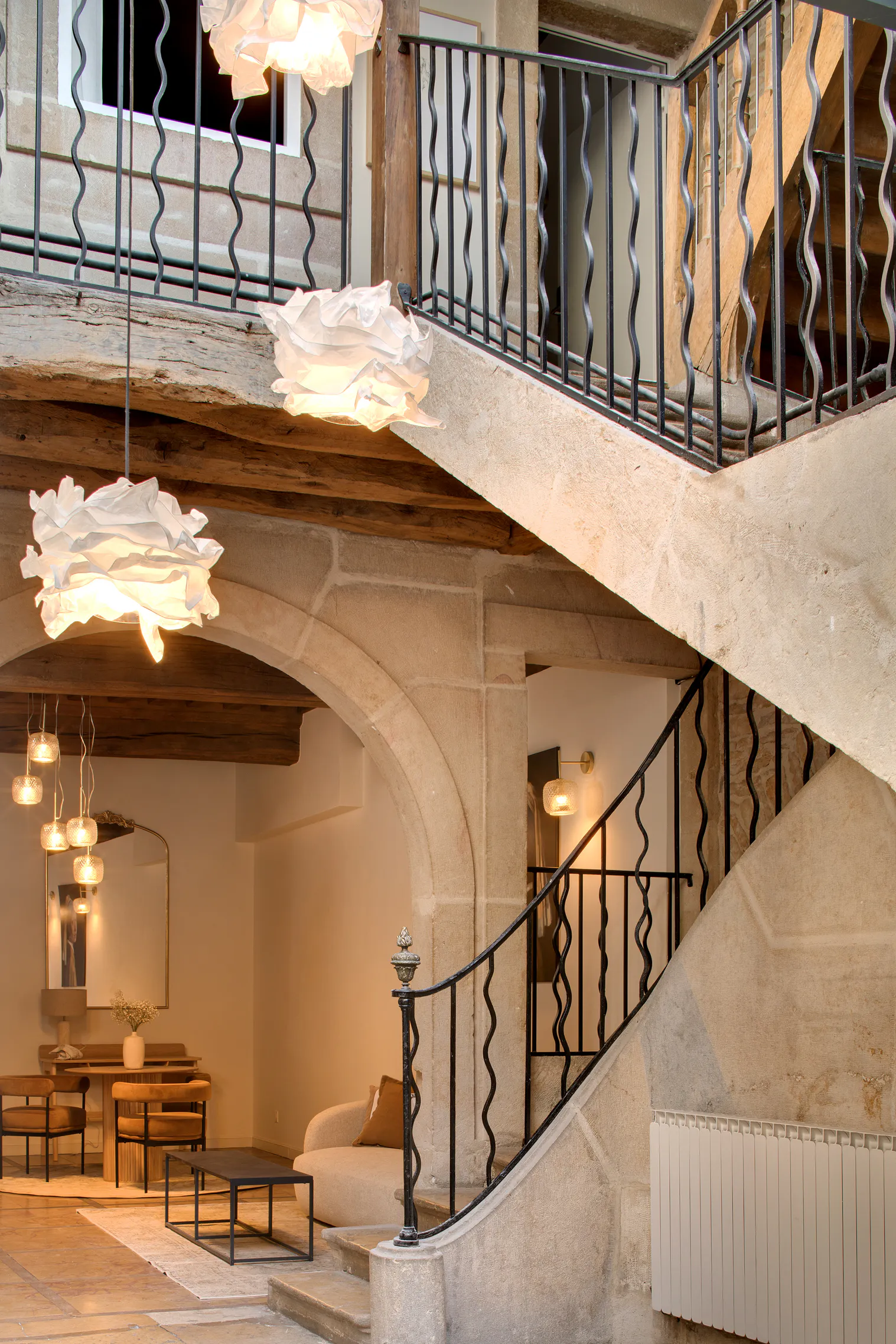 Maison 1642 - Escalier de pierre
