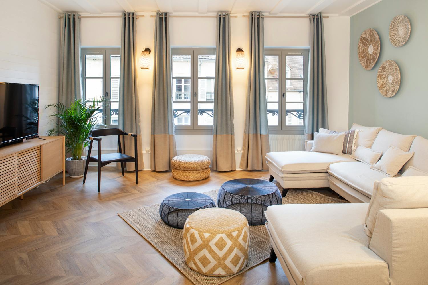 Décoration de la suite Alix à Dijon