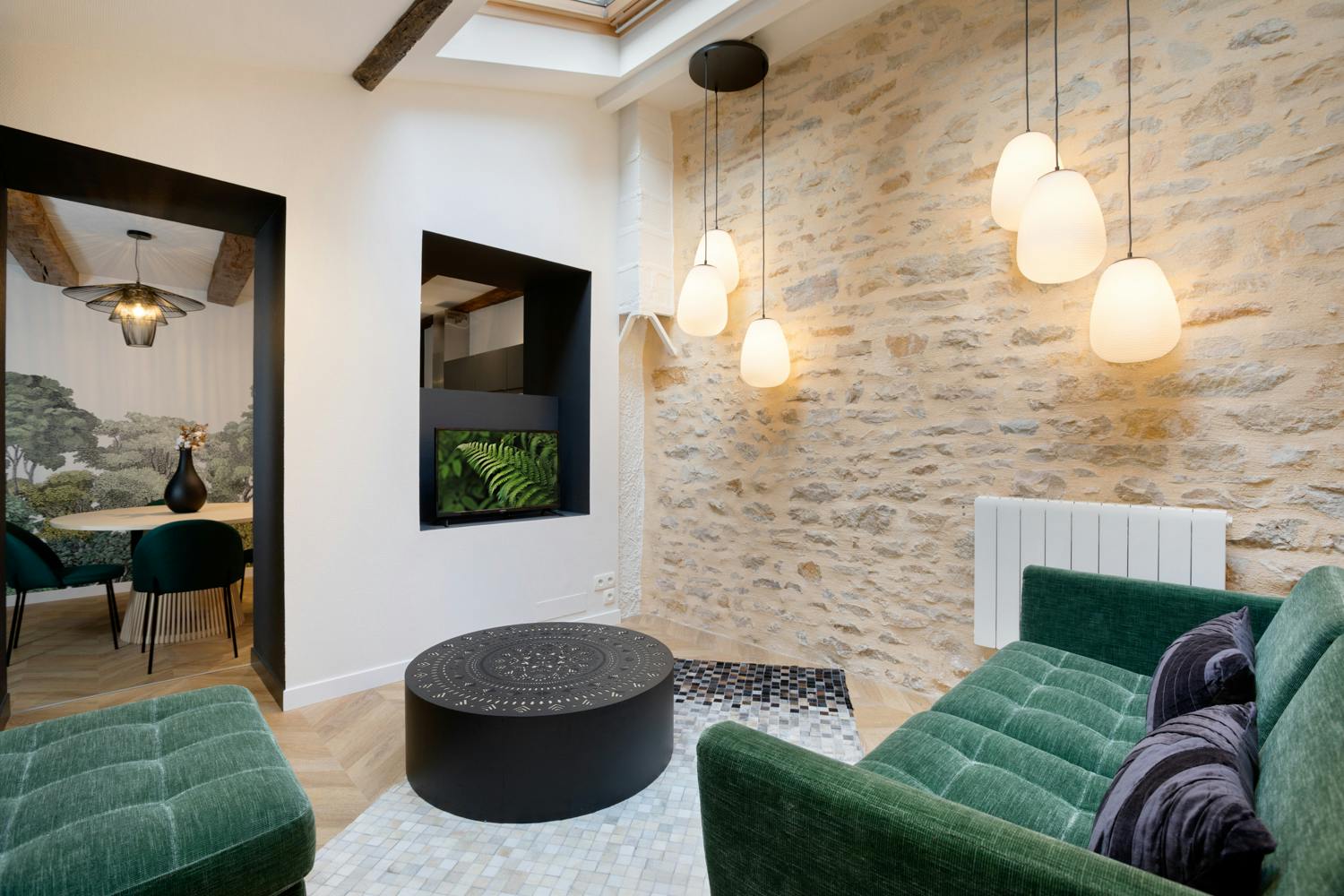 Canapé de la Suite Pompon à Dijon