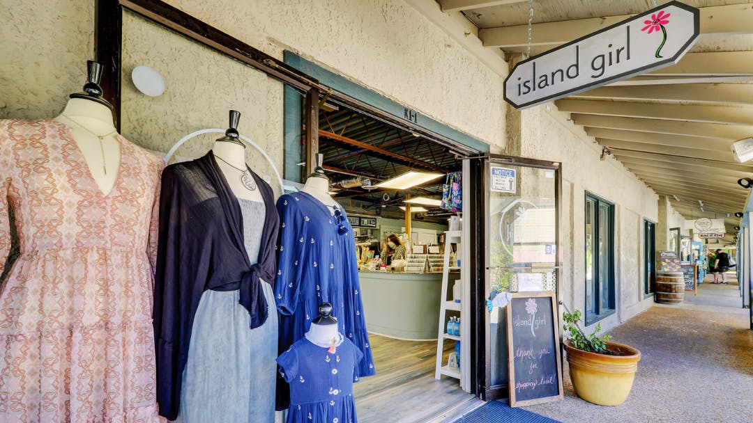 Island Girl boutique store at Coligny Plaza on Hilton Head Island