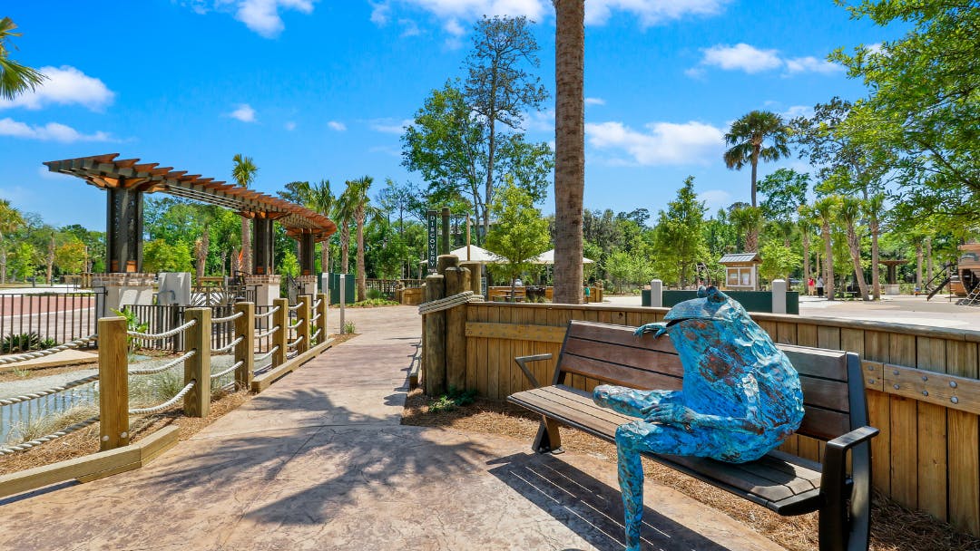 Lowcountry Celebration Park Adventure Playground on Hilton Head Island