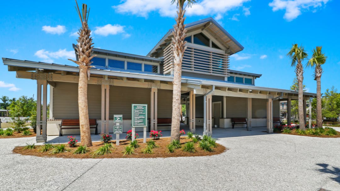 Lowcountry Celebration Park pavilion on Hilton Head Island hosting festivals, concerts, and community events
