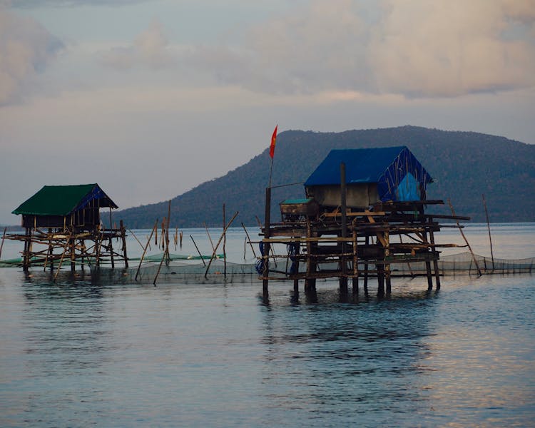 Fishing Huts in Phu Quoc
