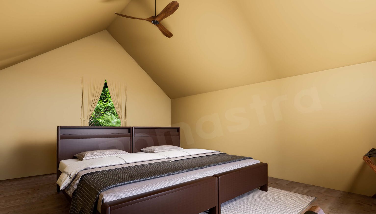 Adventure Tent interior render