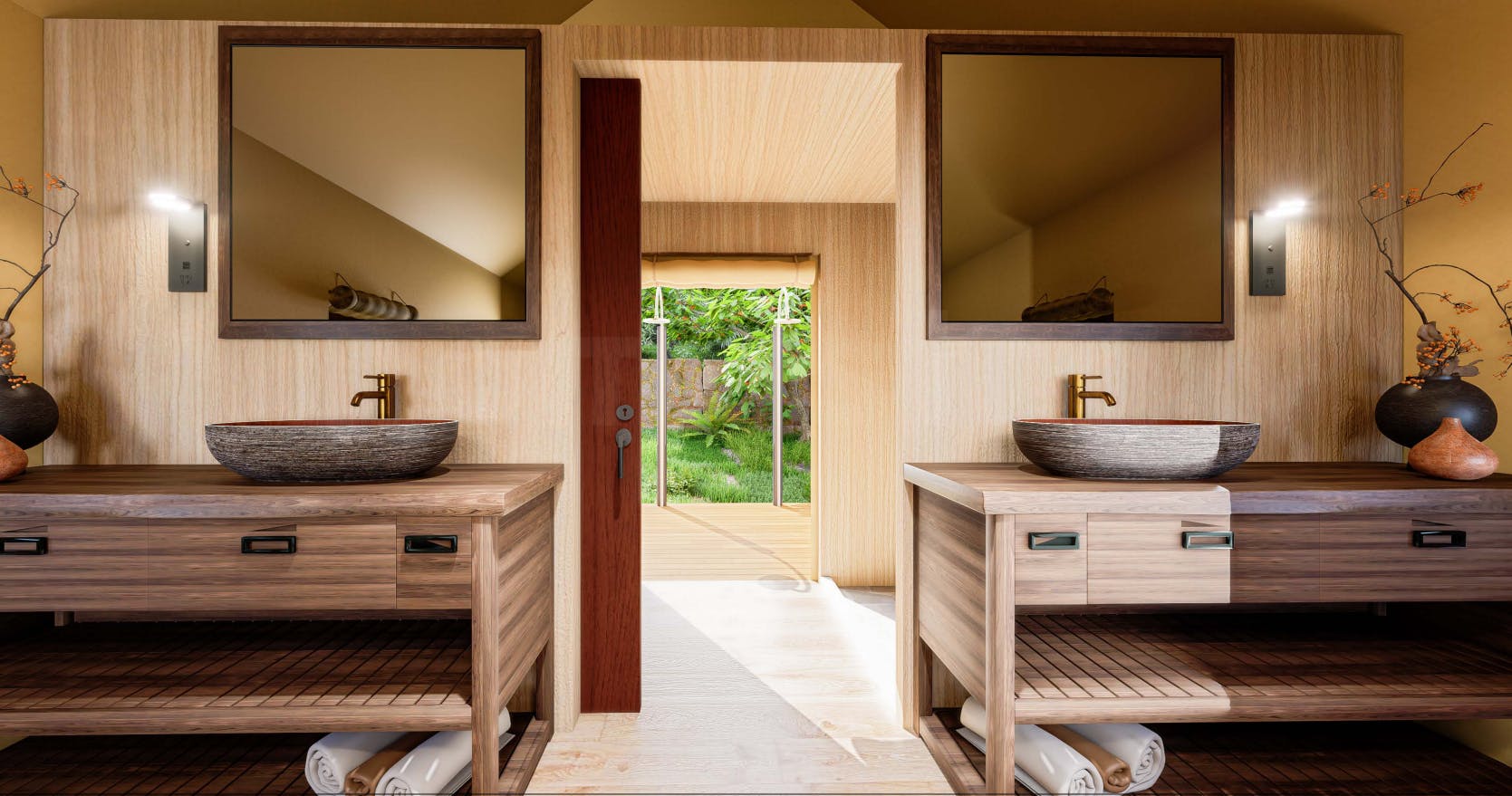 Beach Tent interior render