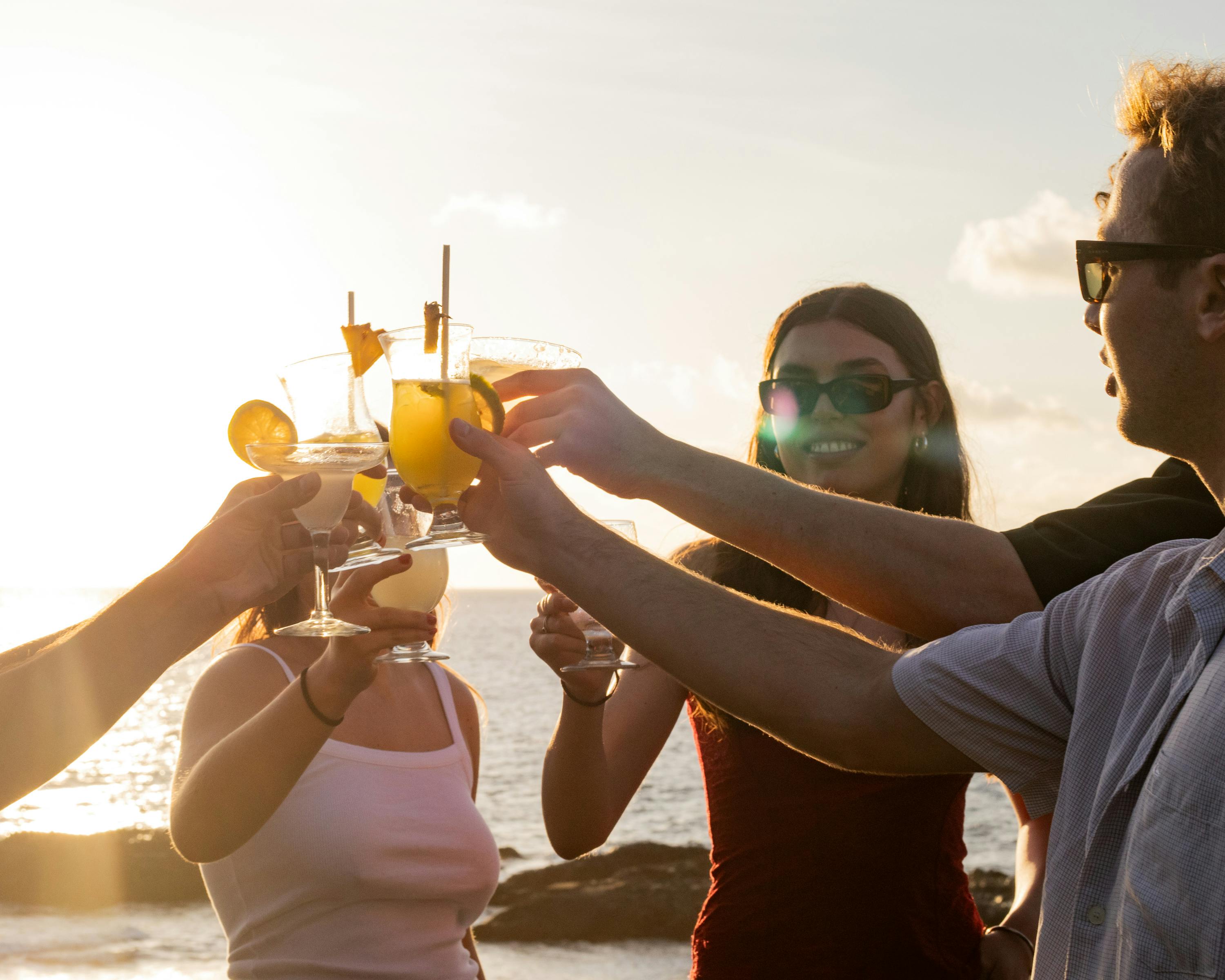 Sunset drinks at Mai Sunset