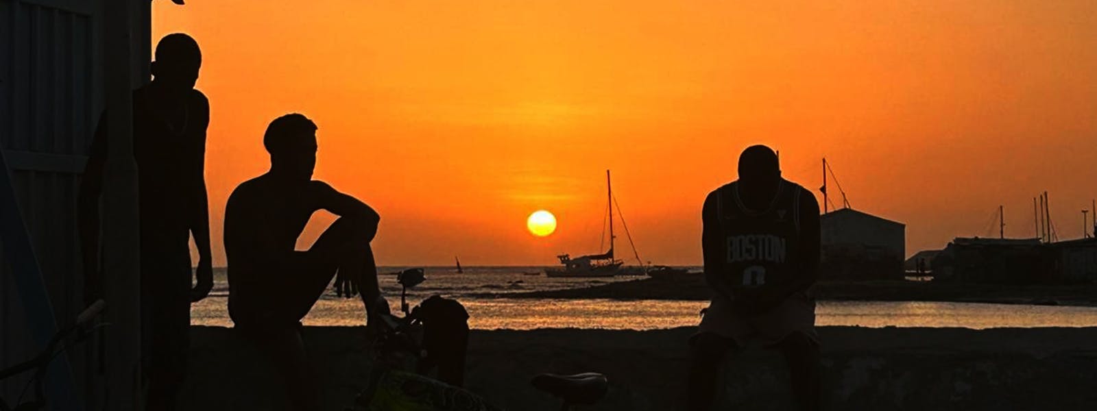 Papaya Apartments Boa Vista Cabo Verde Puesta de sol