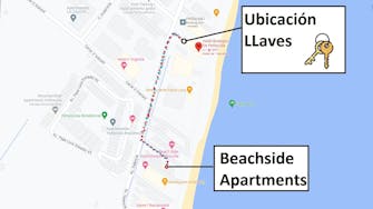 Plano localización Beachside