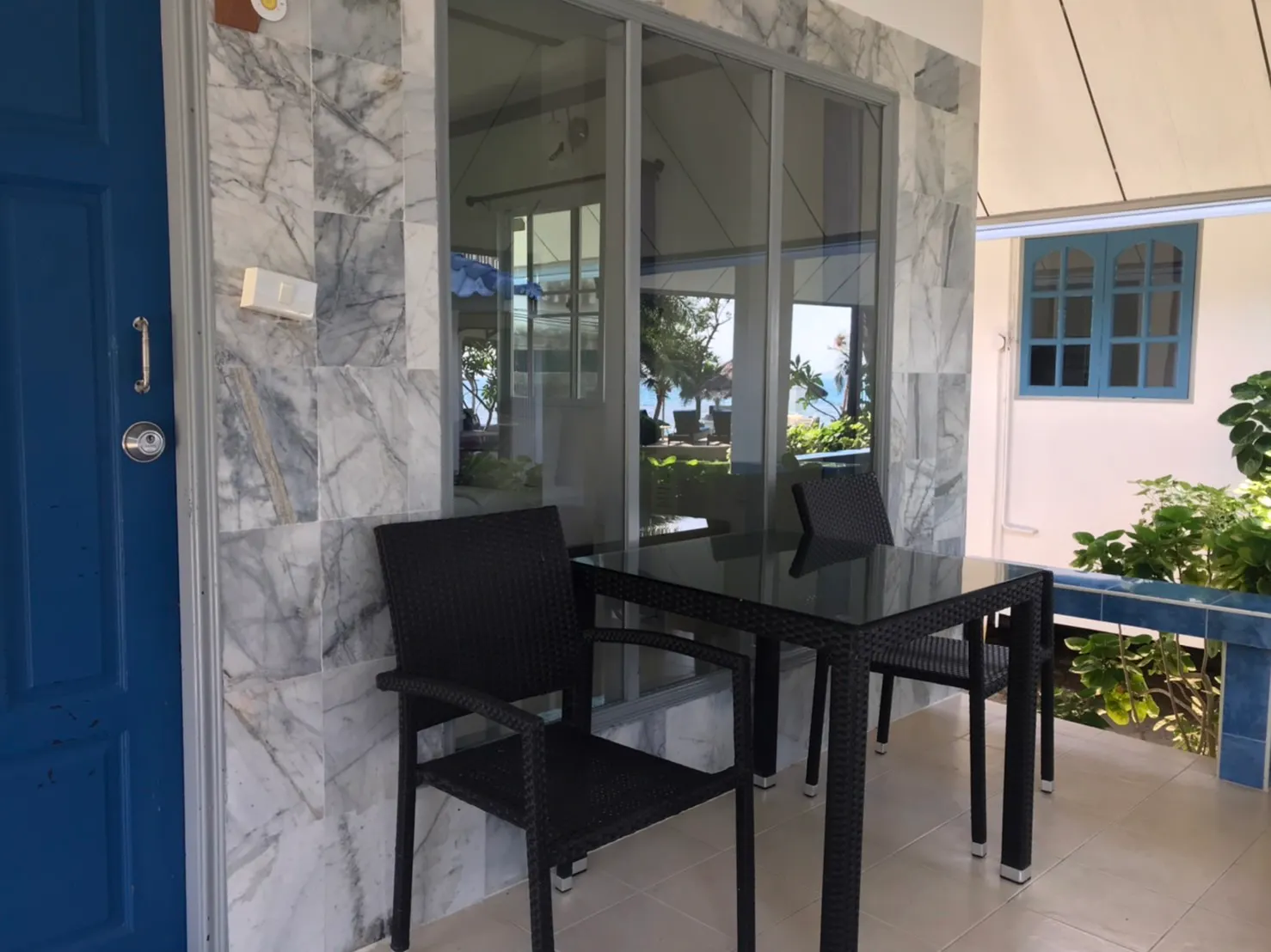 seaview front terrace