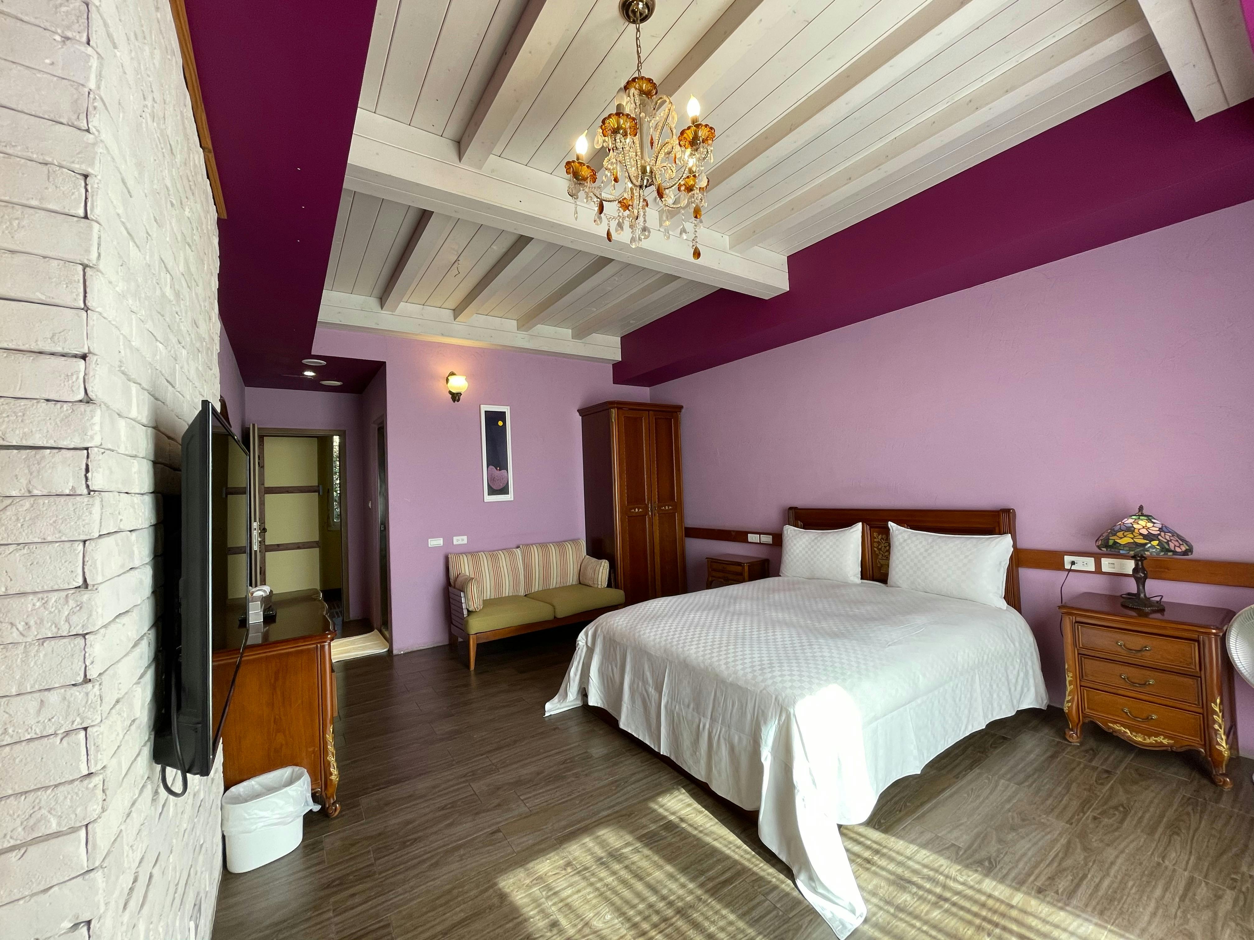 清境民宿清境羊角村景觀雙人房