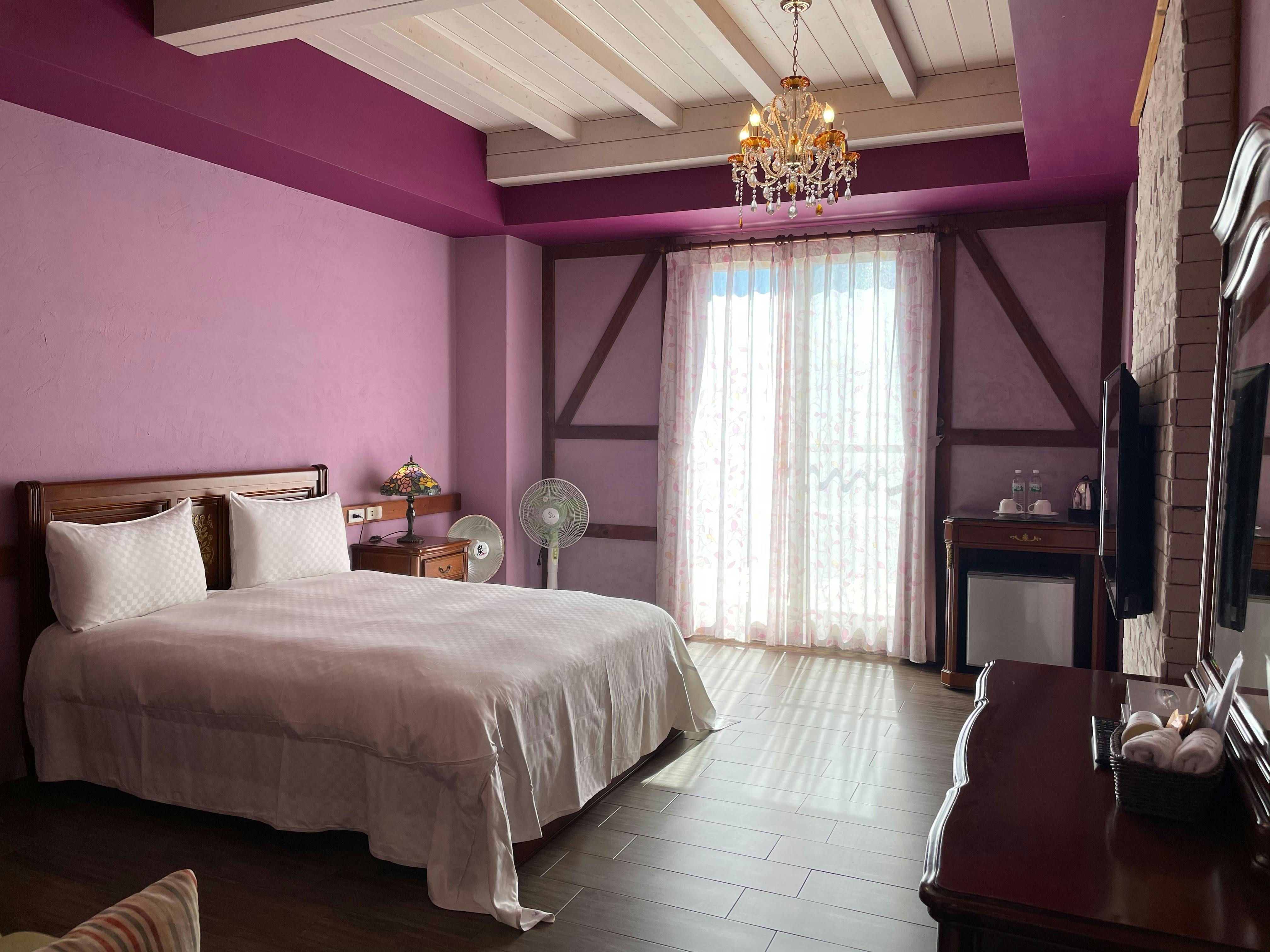 清境民宿清境羊角村景觀雙人房