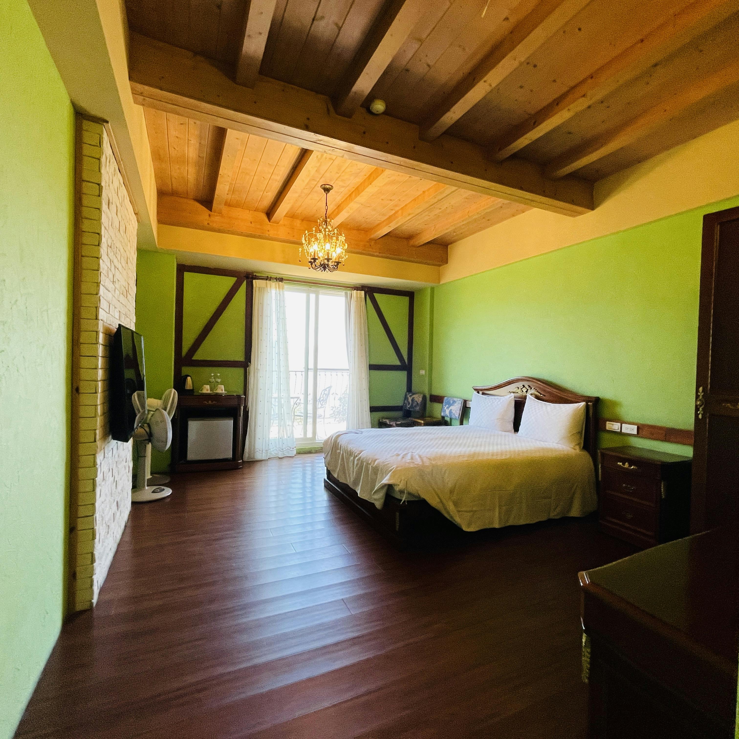 清境羊角村鄉村民宿 - 溫馨舒適標準雙人房