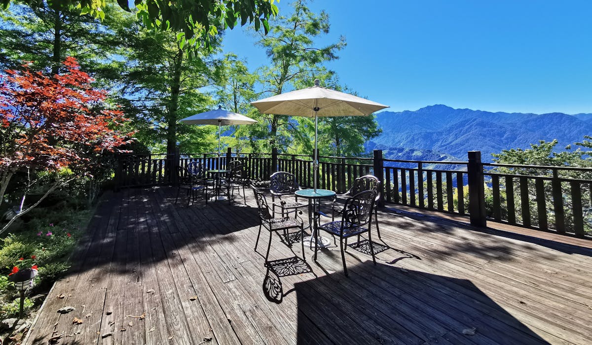 清境民宿清境羊角村美麗景色