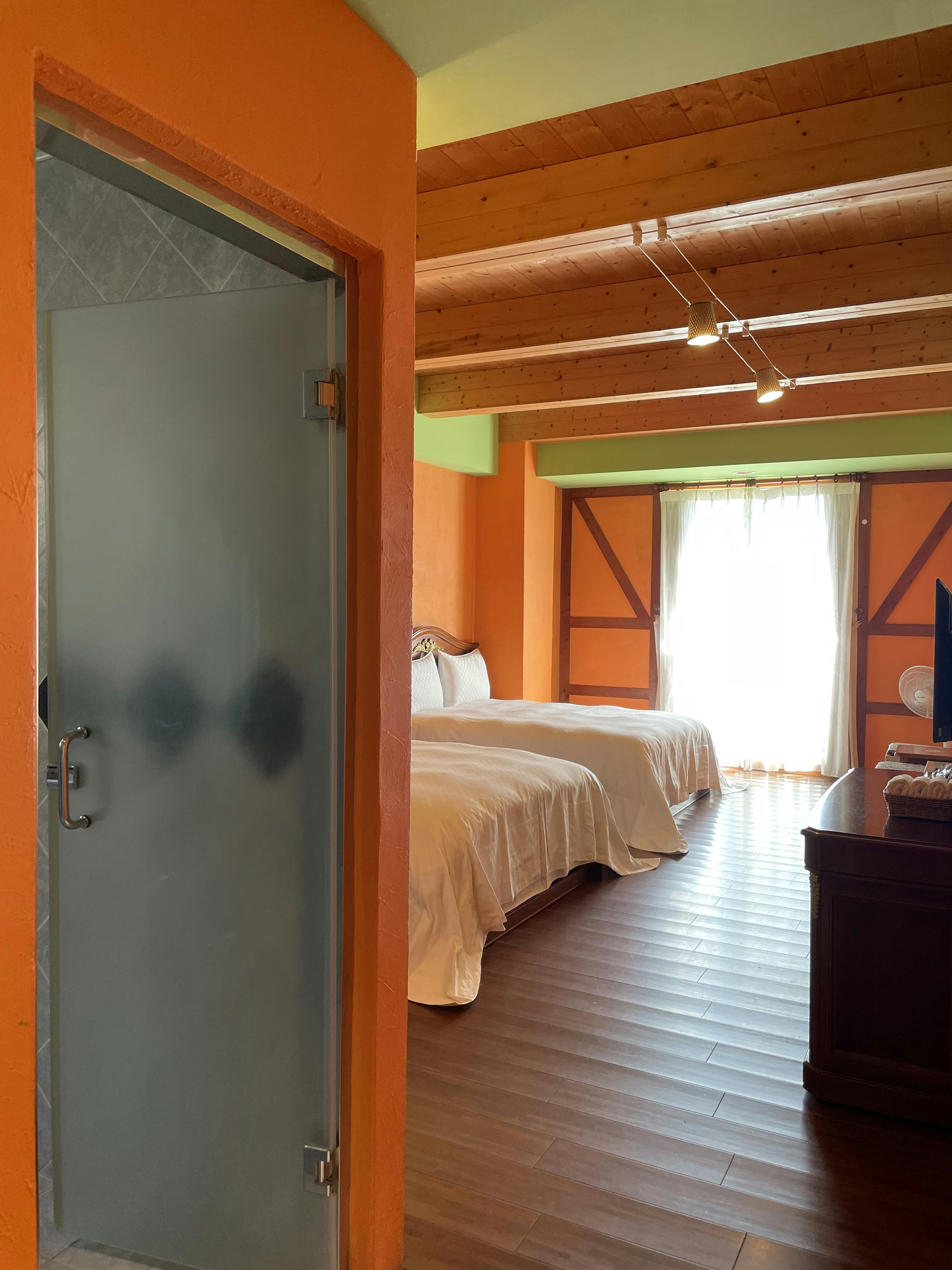 清境羊角村鄉村民宿 - 專為親子設計的寬敞四人房