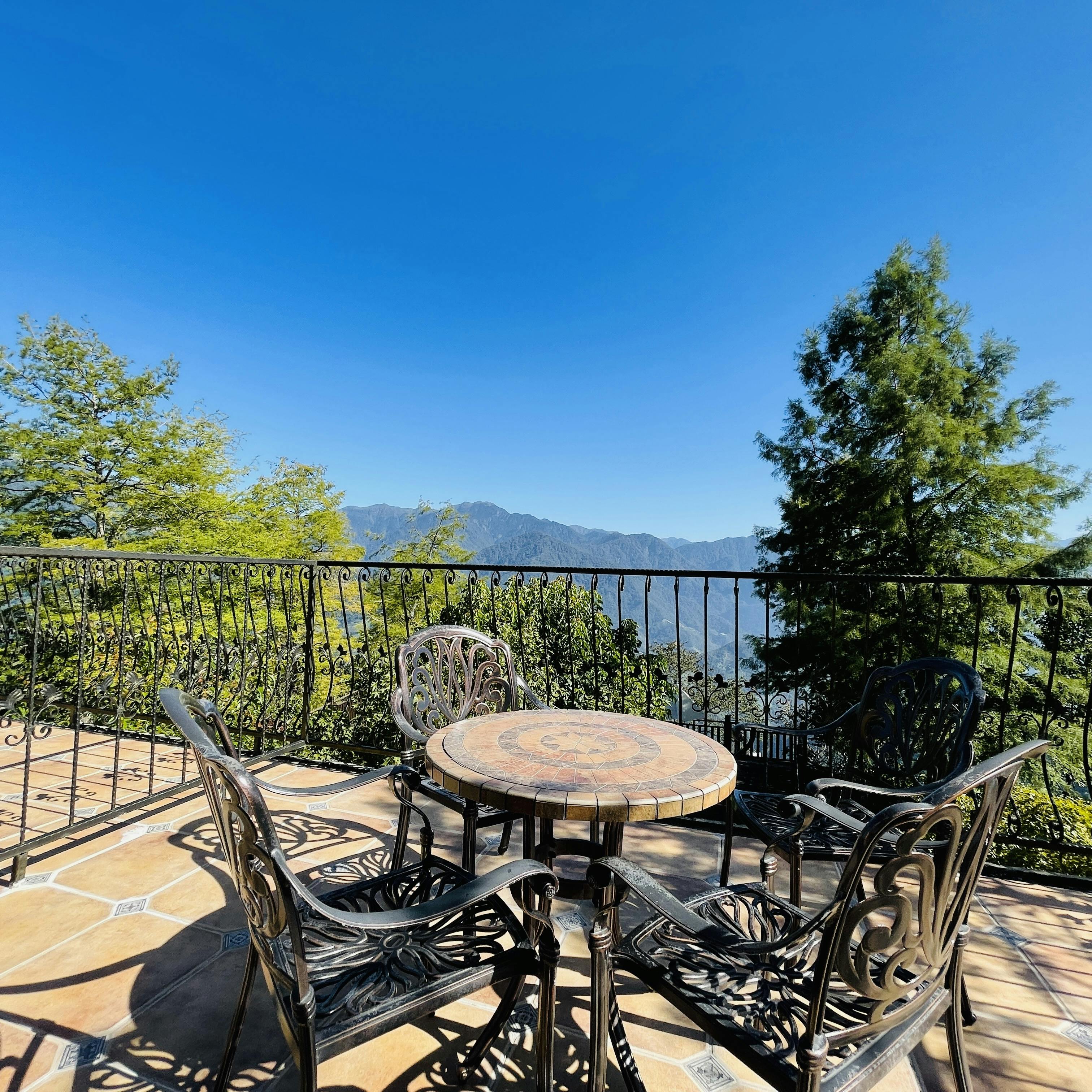 清境羊角村鄉村民宿 - 山景家庭四人房附景觀陽台