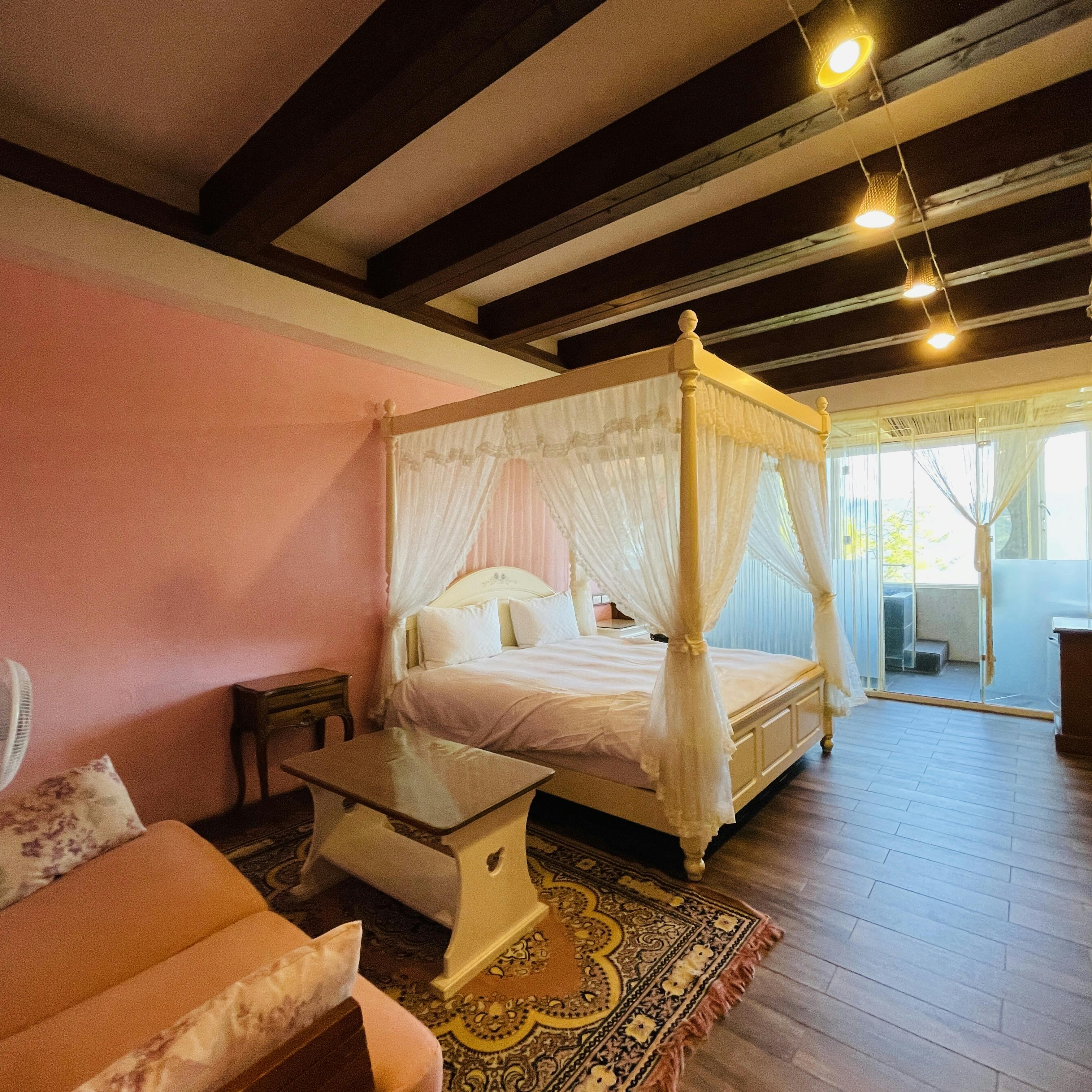 南投清境羊角村鄉村民宿 - 雙人房內部照片