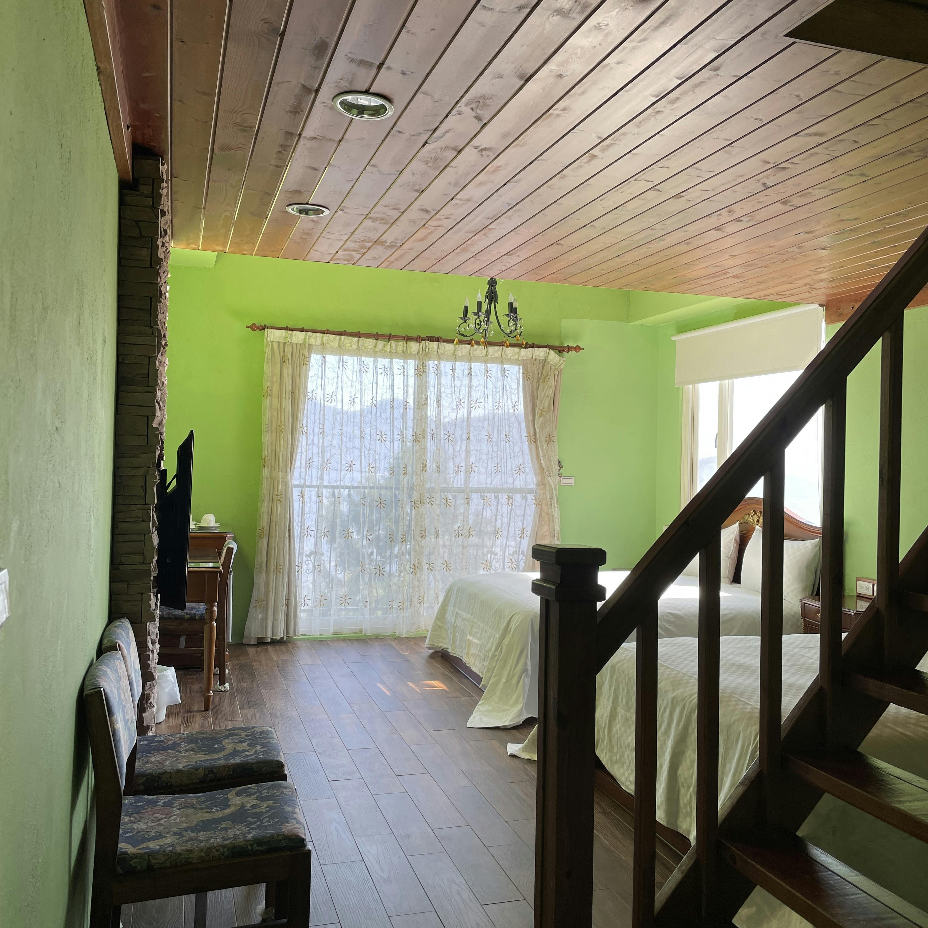 清境羊角村鄉村民宿 - 專為親子設計的寬敞六人房