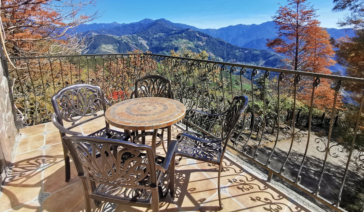 清境民宿清境羊角村美麗景色