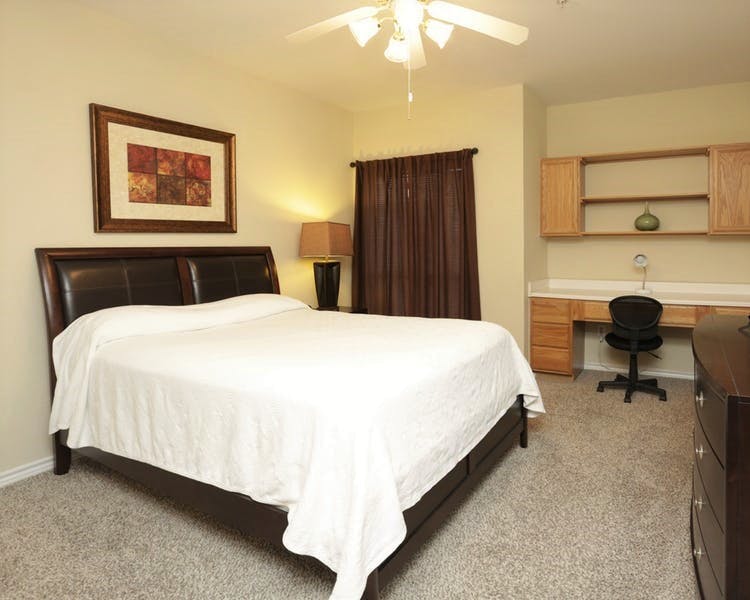 Our upgraded linen package will ease you gently into a restful sleep.